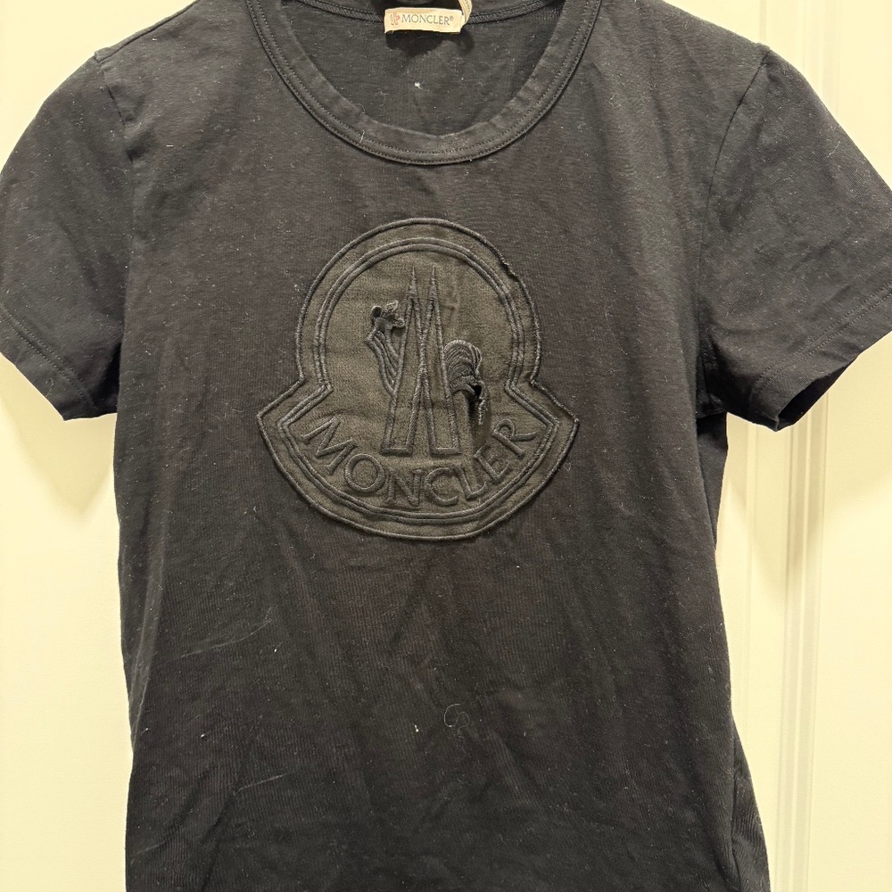 MONCLER WOMENS TSHIRT GIROCOLLO